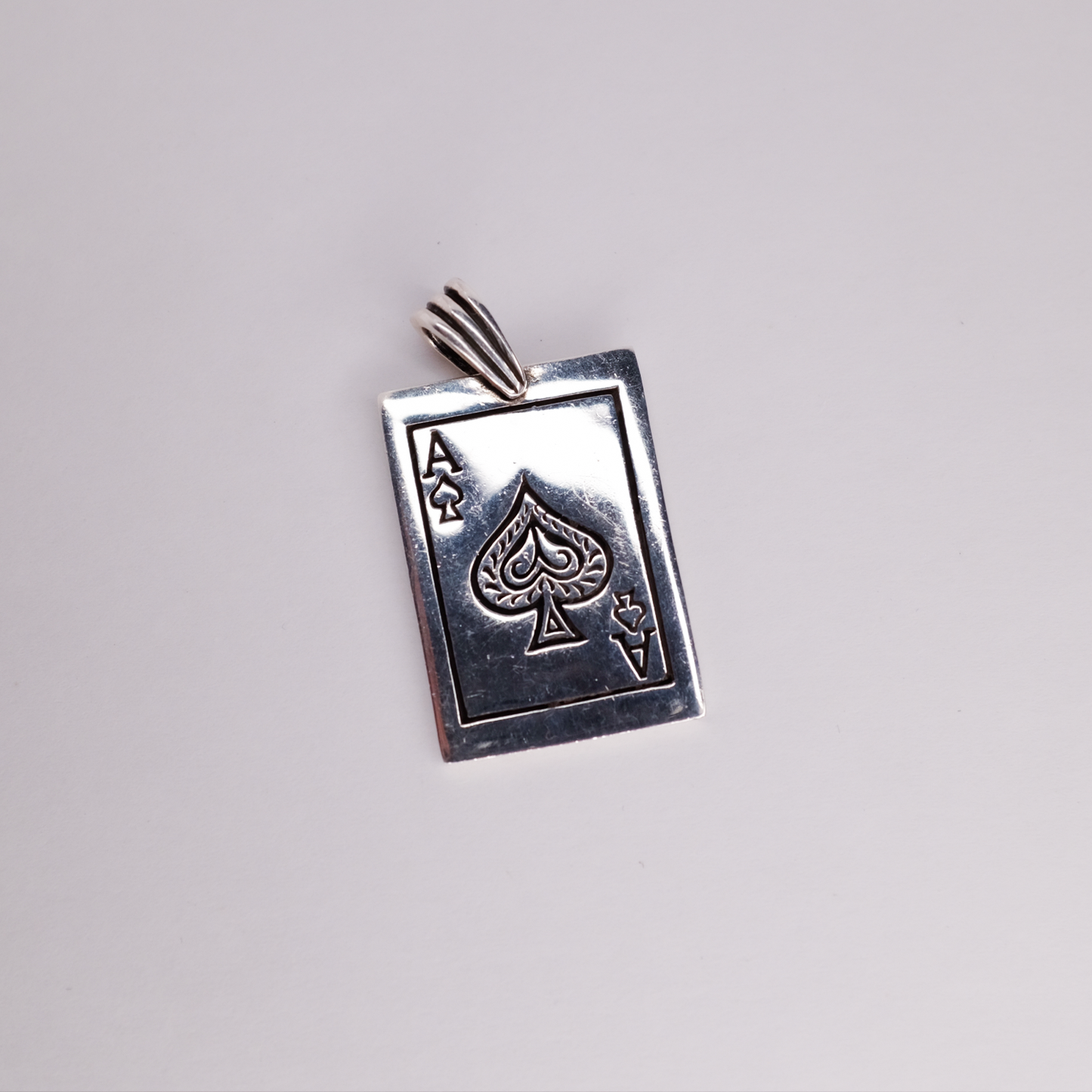 Ace of Spades Pendant