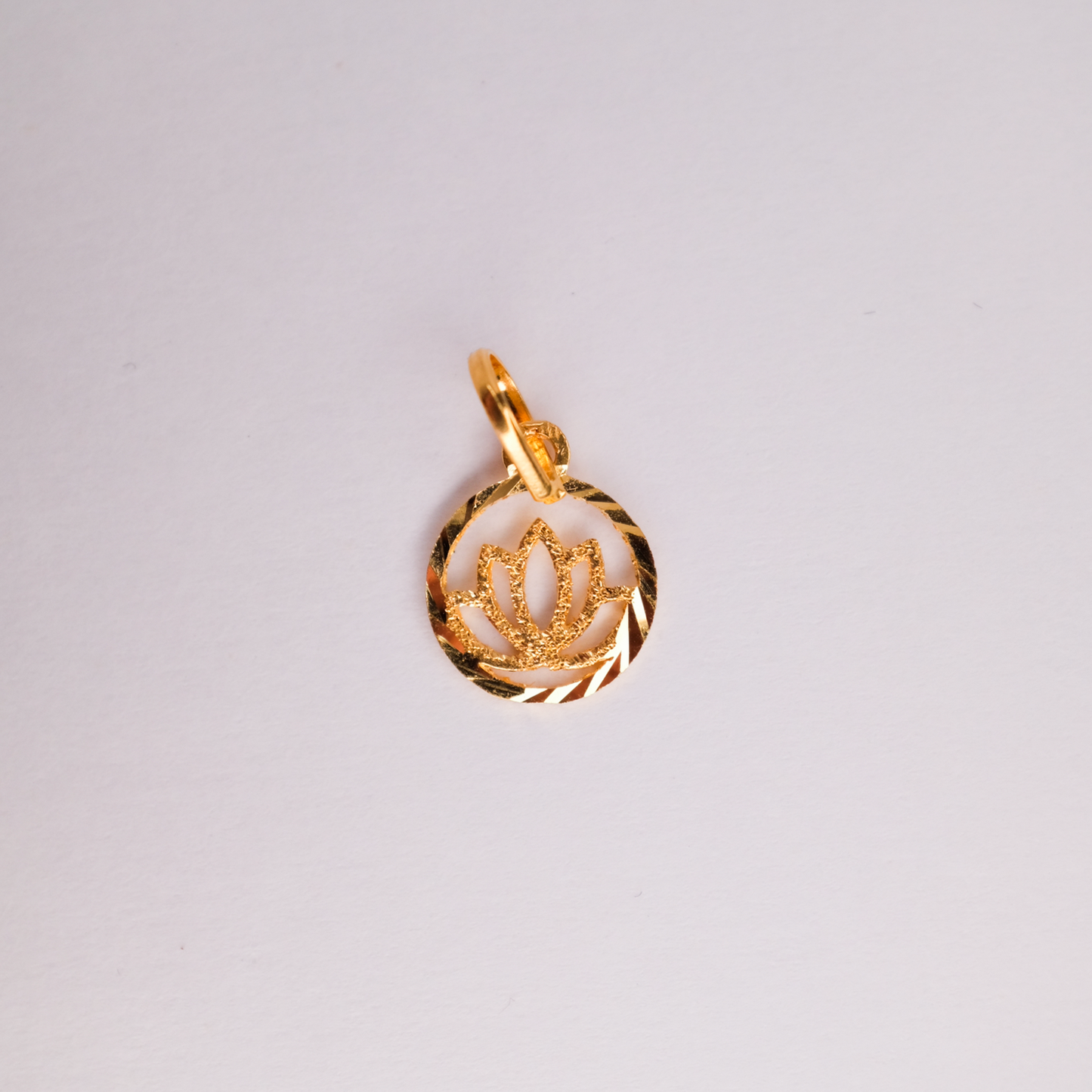 Lotus Medallion Pendant