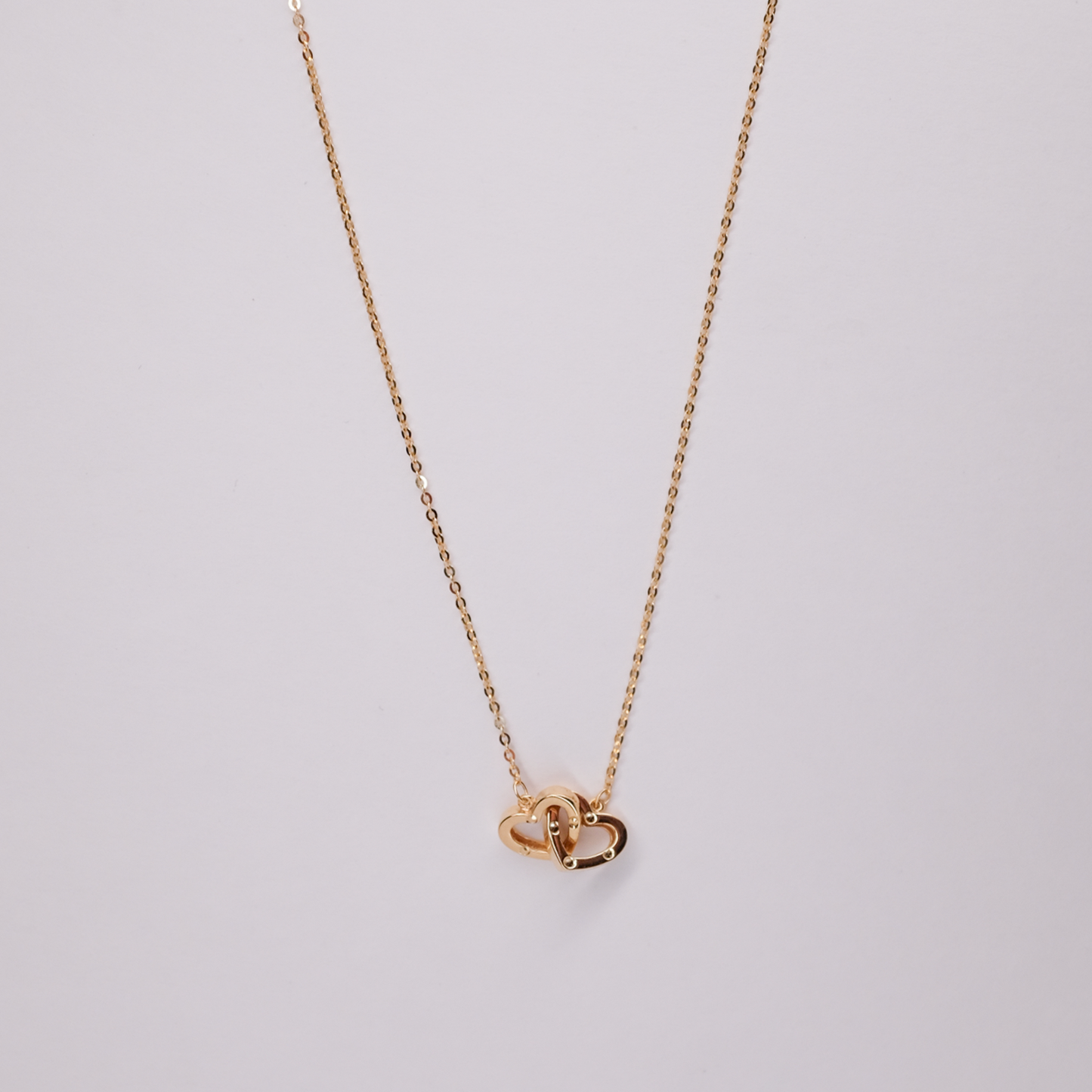 Interlocked Heart Necklace