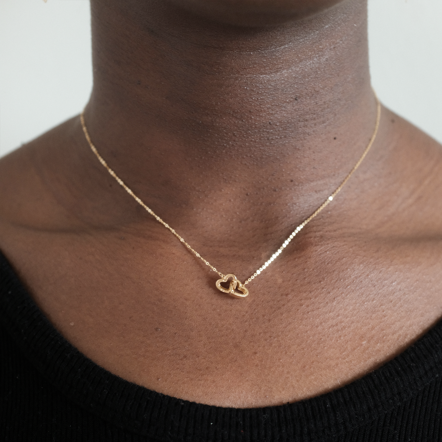 Interlocked Heart Necklace