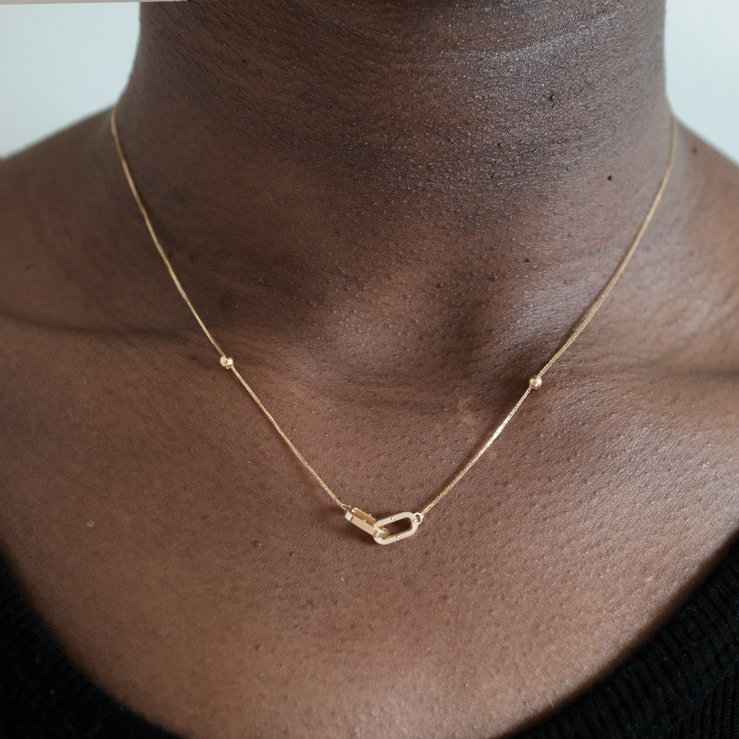 Interlocked Pin Necklace