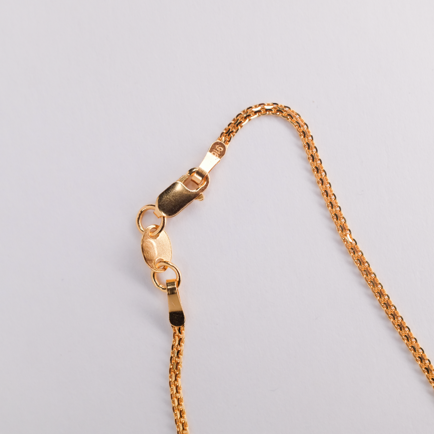 Dainty Box Chain Bracelet