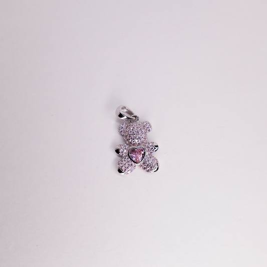 Pink Teddy Pendant