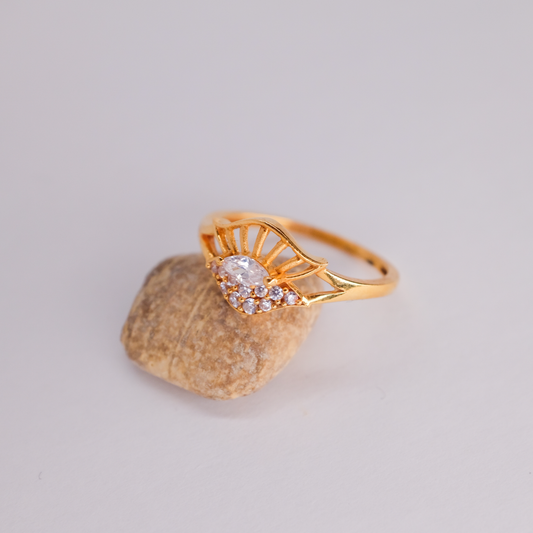 Golden Ray Ring