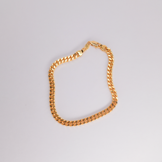 Golden Cuban Bracelet