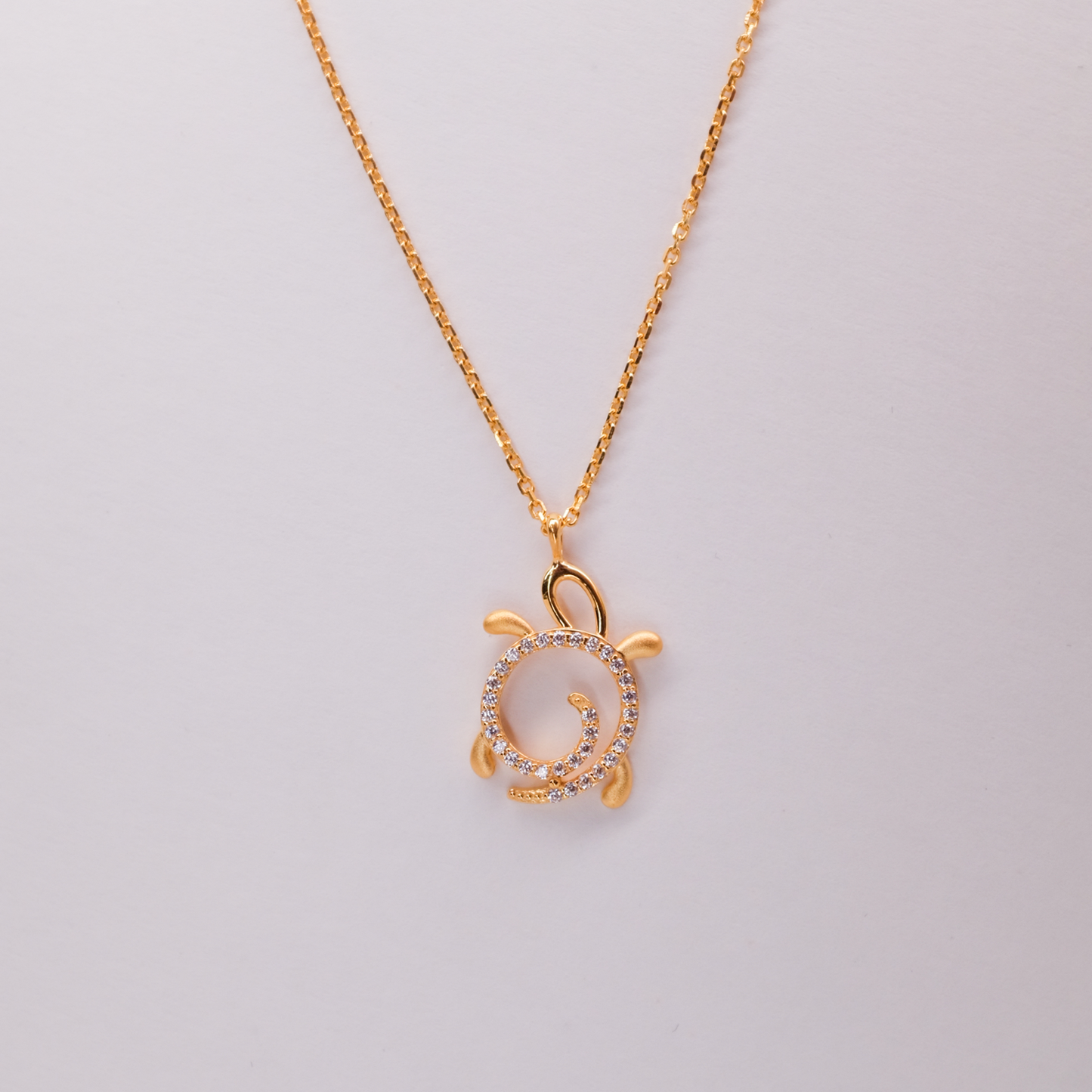 Serene Turtle Necklace