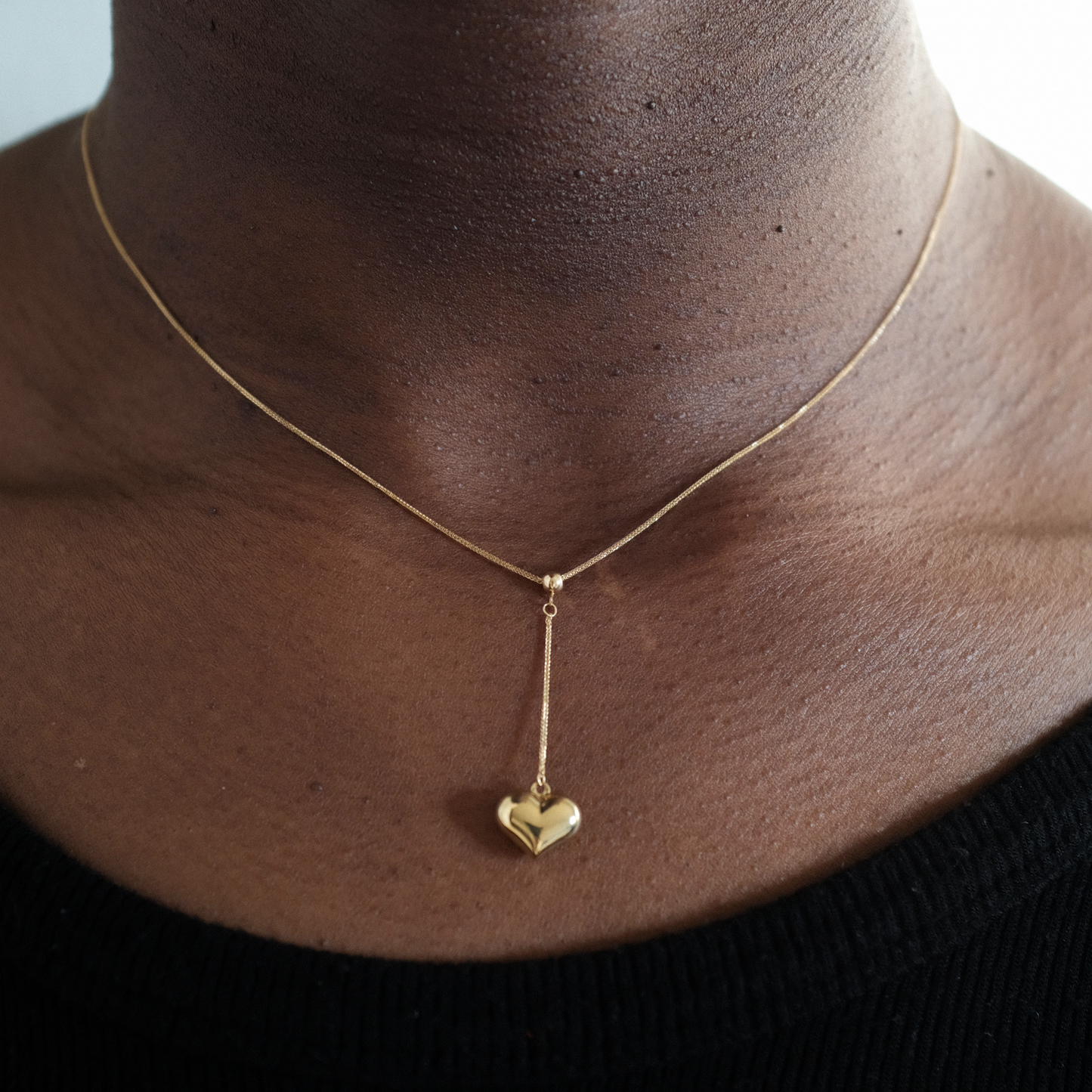 Heart Drop Necklace