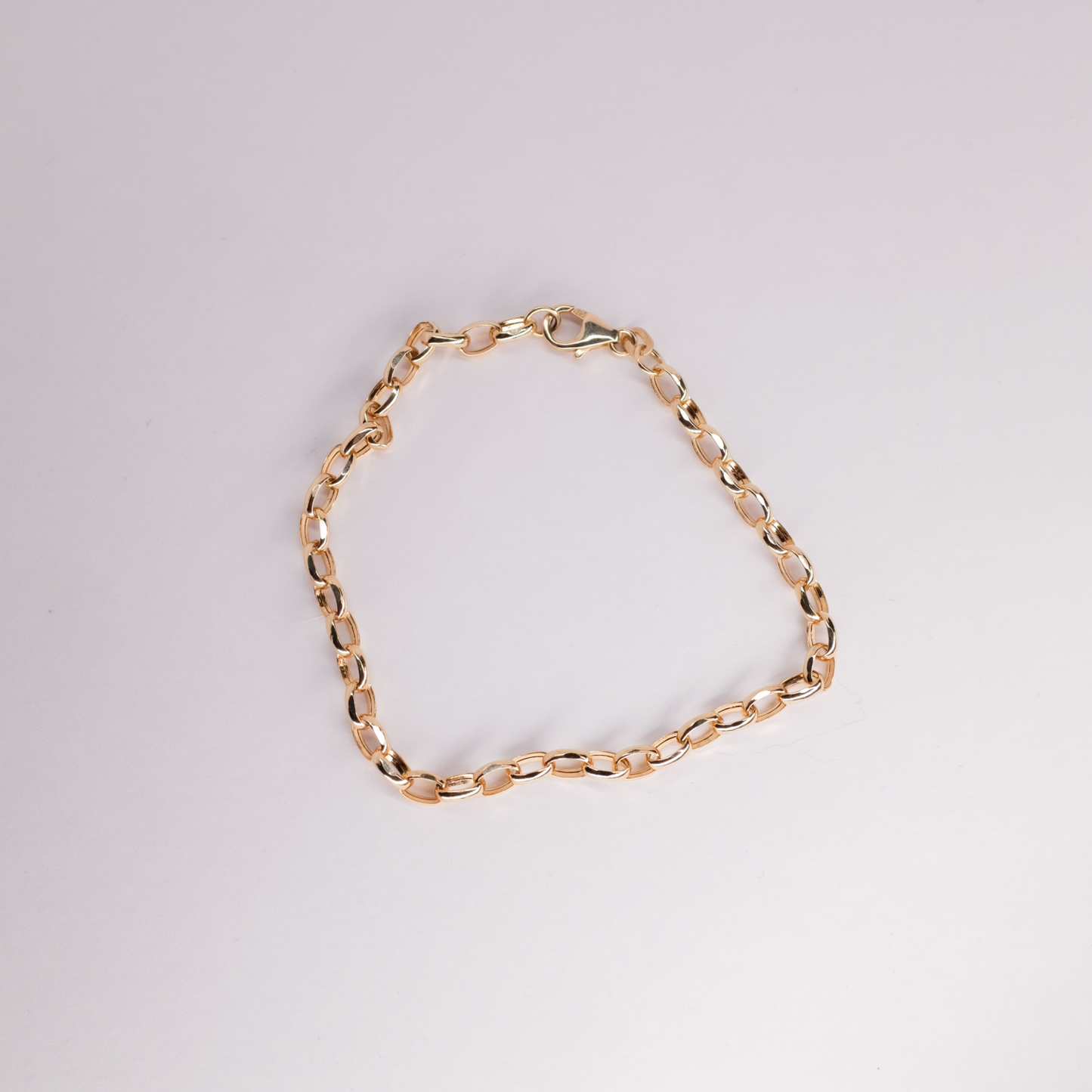 Refined Anchor Link Bracelet