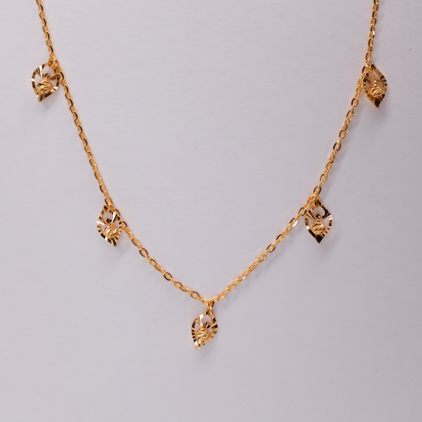 Golden Leaf Necklace