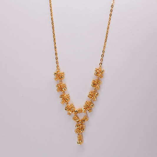 Floral Cascade Necklace