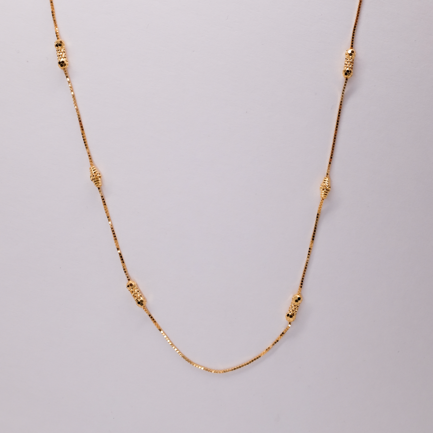 Beaded Gold Chain I