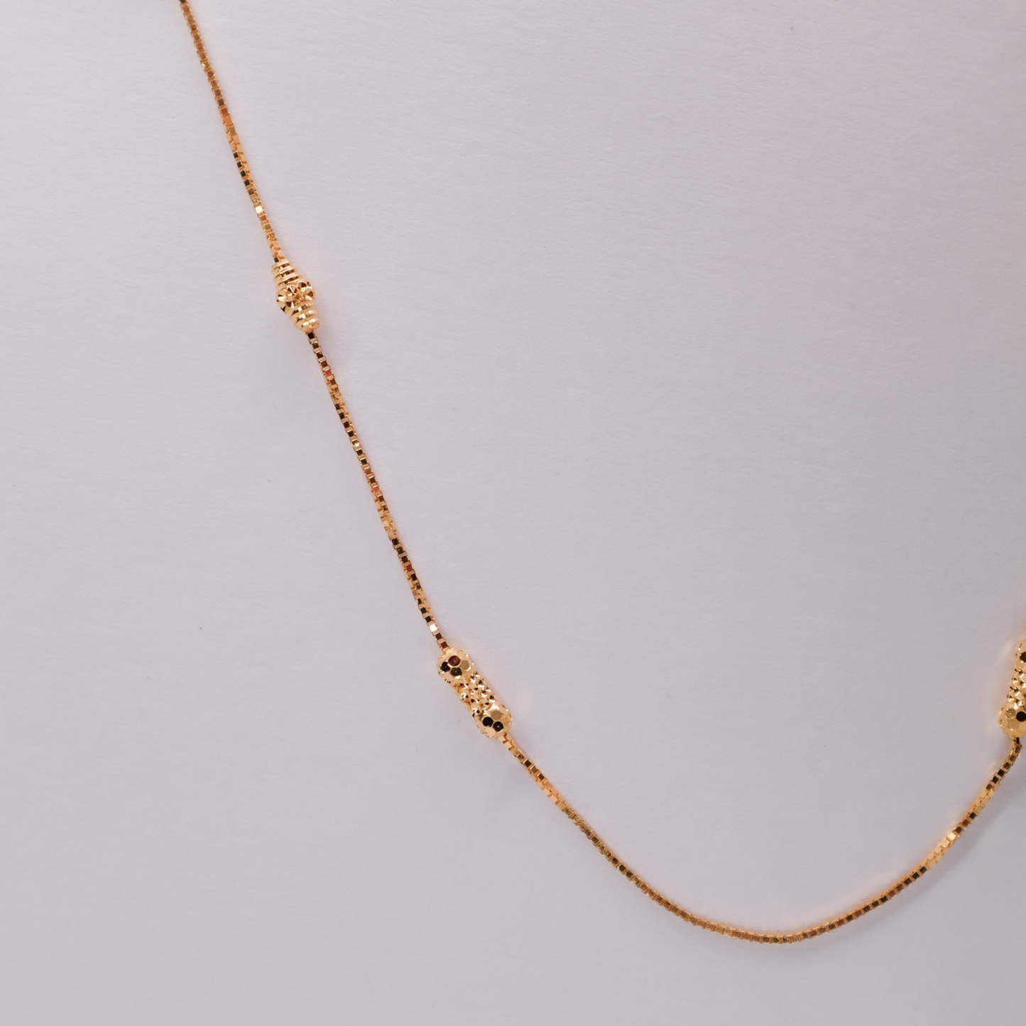 Beaded Gold Chain I