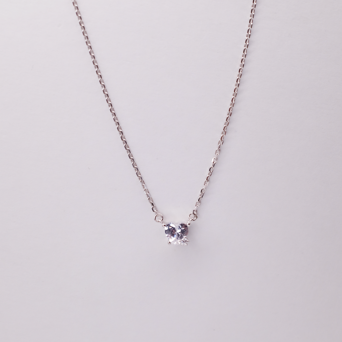 Heart Solitaire Necklace