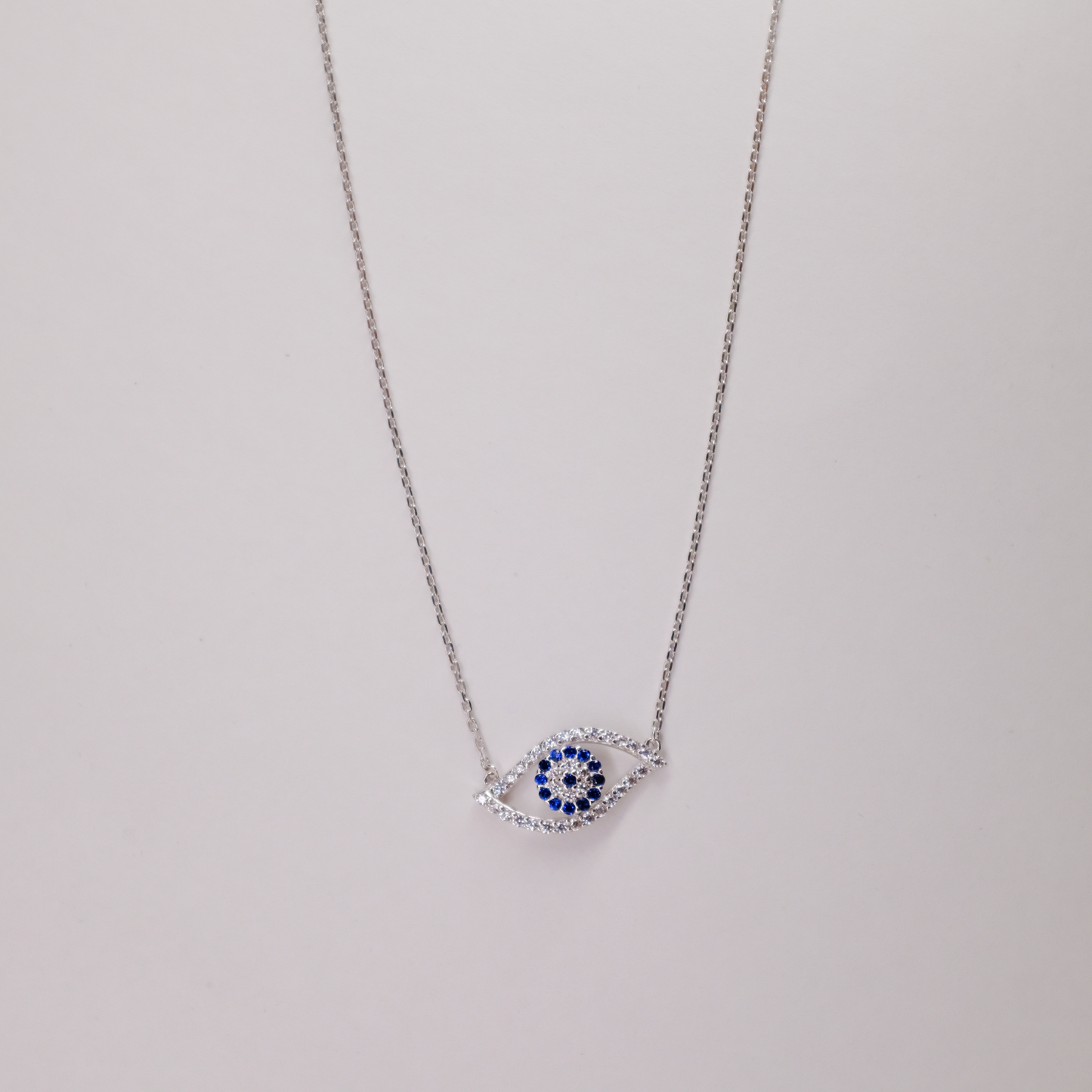 Sapphire Gaze Necklace