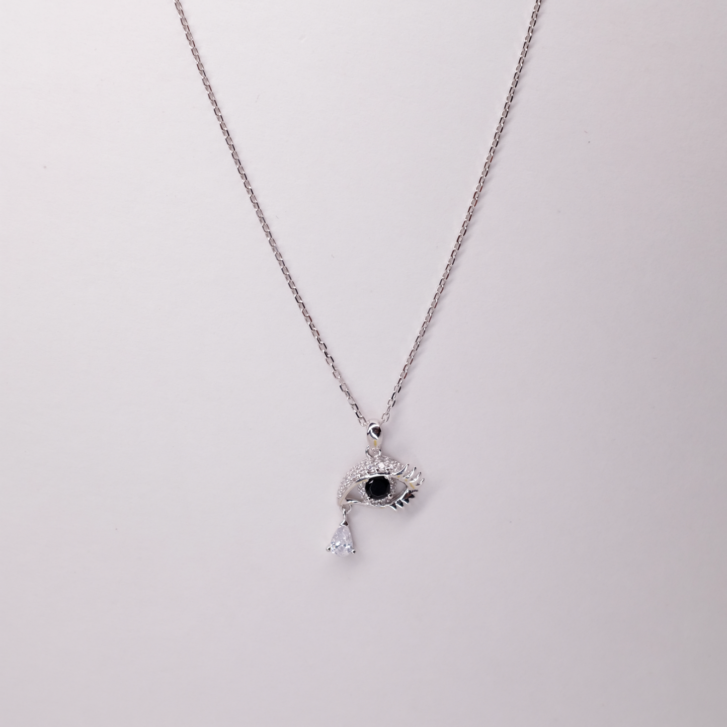 Obsidian Eye Necklace