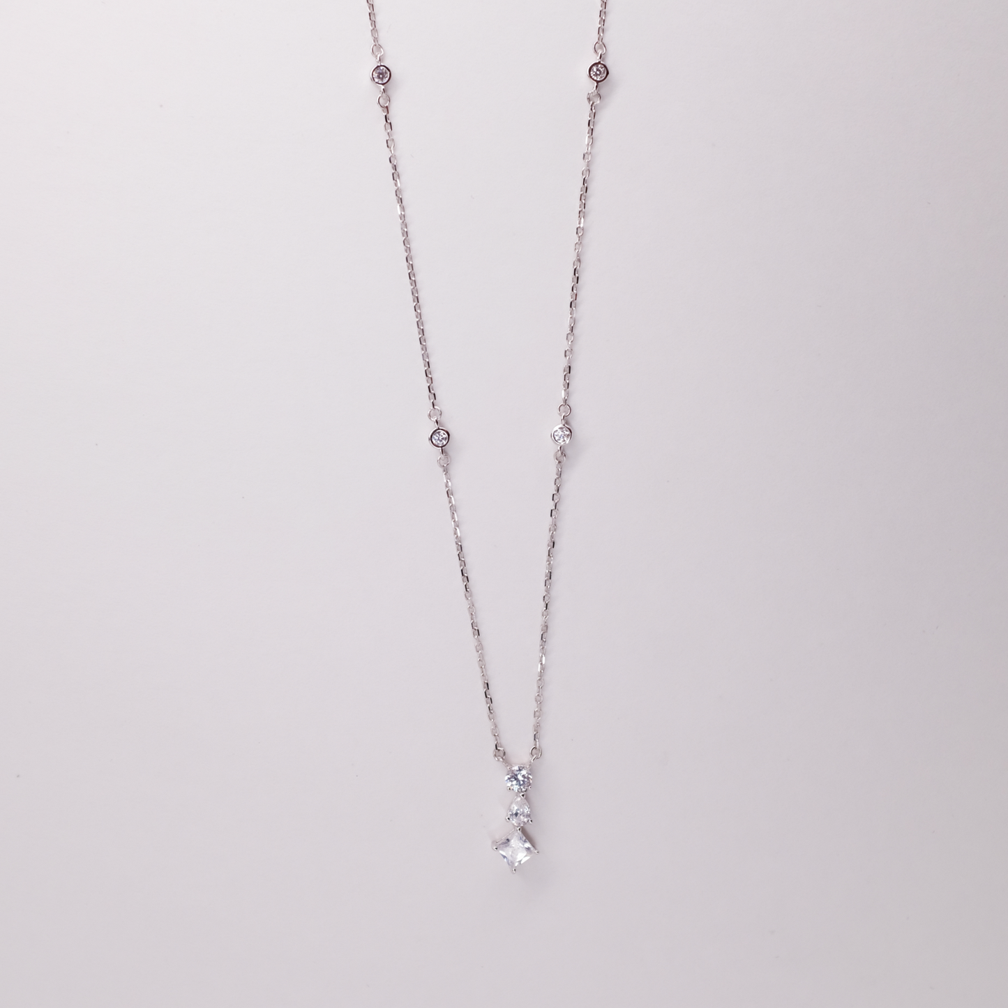 Cascading Trio Necklace