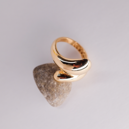 Sculpted Flow Ring