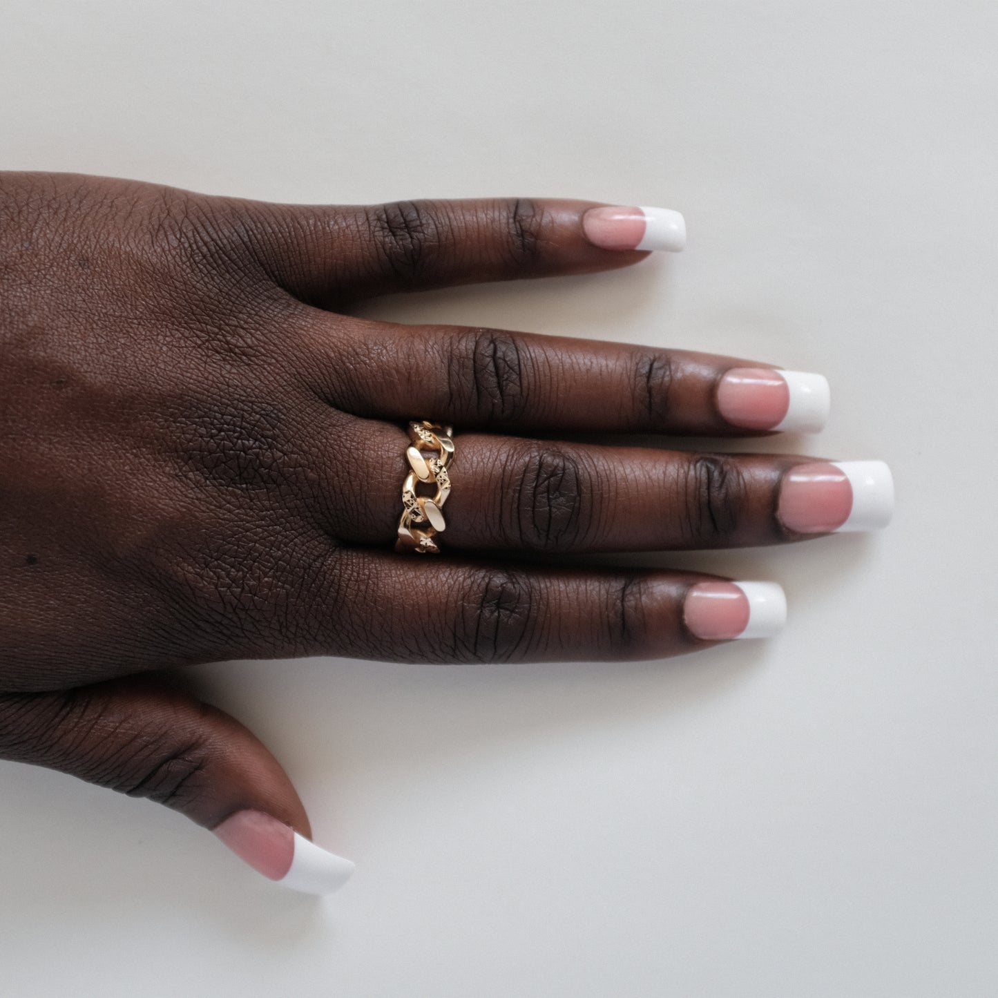 Luxe Link Ring