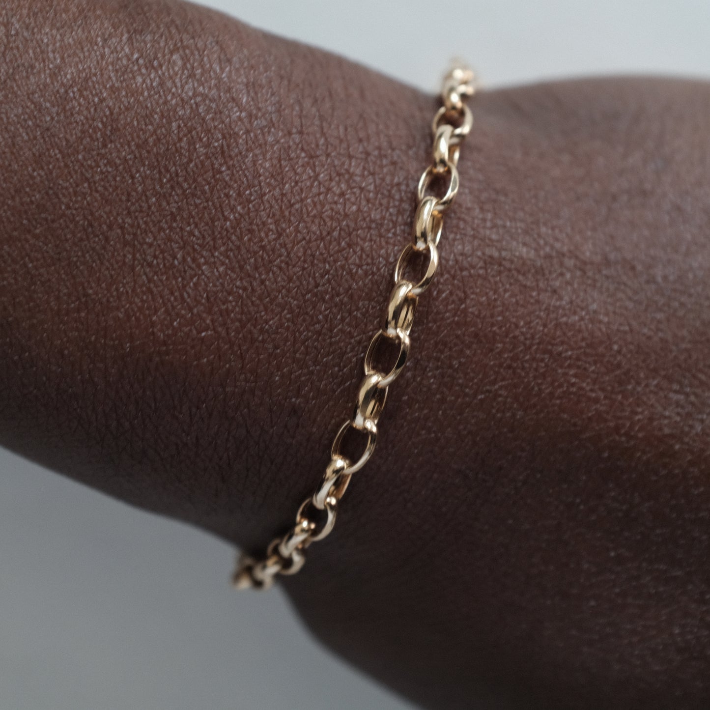 Refined Anchor Link Bracelet