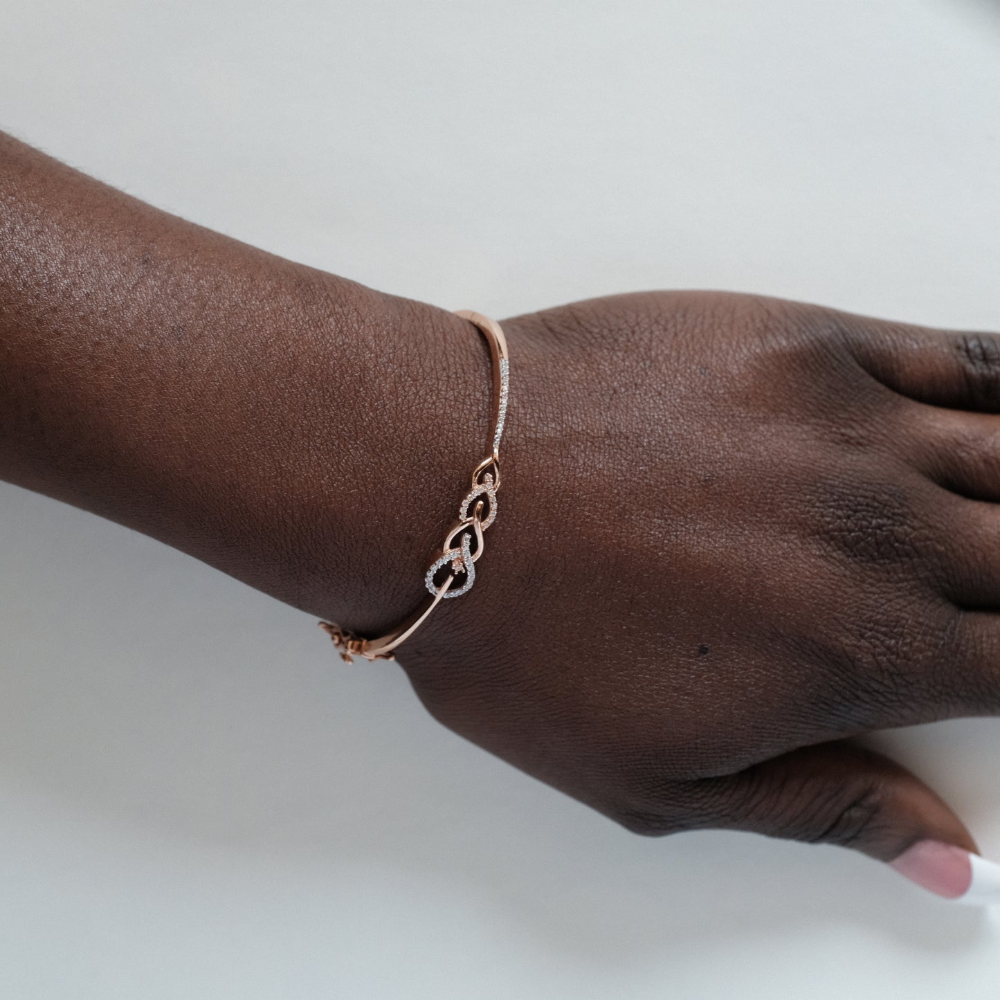 Ethereal Link Rose Bangle