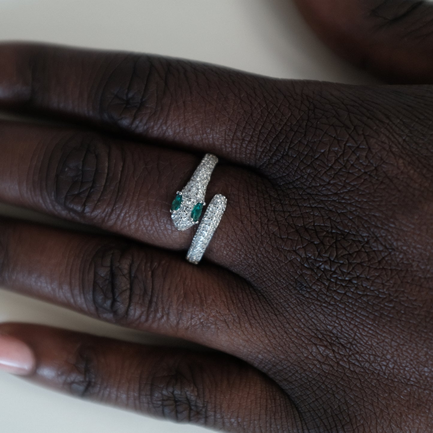 Serpentine Charm Ring